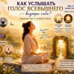 Можно ли услышать голос Всевышнего внутри себя? Мой ответ, конечно ДА. Но Божественный голос не звучит так, как обычные звуки. Он проявляется через внутреннее ощущение, интуицию и глубокое понимание. Почему же не всем удается услышишать этот голос? Главная причина, это внутренний шум.