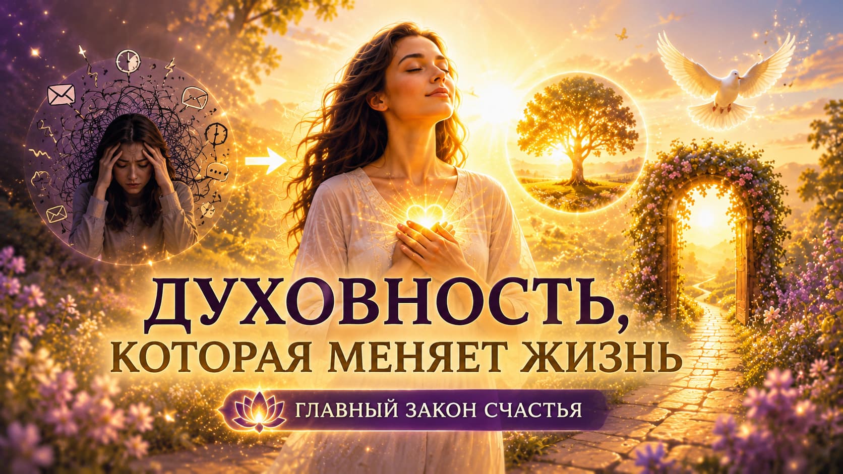 Большинство людей считают, что духовность — это книги, медитации или посещение семинаров. Но почему после вдохновения жизнь часто возвращается к прежнему состоянию? В этом фрагменте вебинара раскрывается один из самых важных духовных законов: духовность должна стать частью повседневной жизни. Только тогда внутренние изменения начинают проявляться во внешнем мире — в отношениях, здоровье, финансах и ощущении счастья.