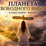 Каждый день мы совершаем десятки выборов, даже не замечая этого. Но существует один выбор, который определяет всю нашу жизнь. В этом фрагменте вебинара раскрывается глубокая духовная истина: Земля — это планета свободного выбора. Каждый момент мы выбираем, идти ли за голосом своей Души или следовать желаниям эго.