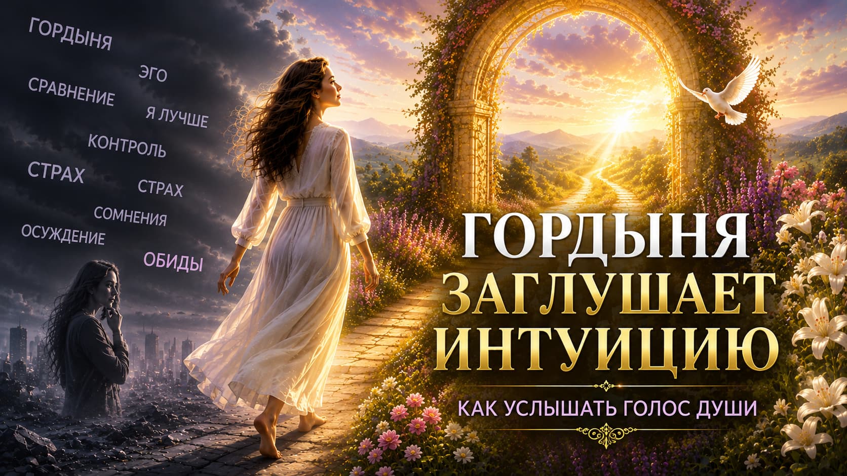 Главный враг интуиции — гордыня и эго. Узнайте, почему они заглушают голос души и как смирение помогает восстановить связь с внутренним проводником.
