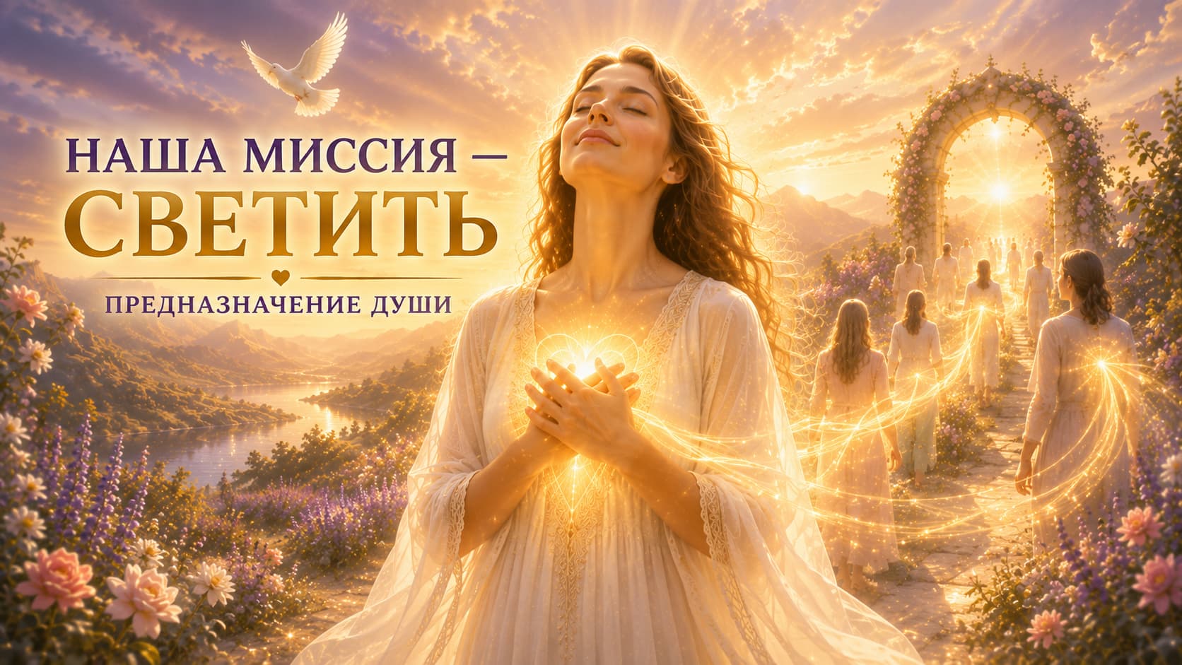 Каждая Душа приходит на Землю с великой миссией. И сегодня эта миссия раскрывается особенно ясно — нести Свет.